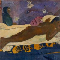 Spirit of the Dead Watching (L’Esprit veille, Manaò tupapaú), 1892