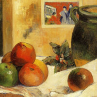 Still Life with Japanese Print (Nature morte à l'estampe japonaise), 1888