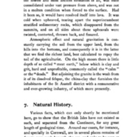 Cambridge County Geographies: Cornwall, Chapter 7: Natural History