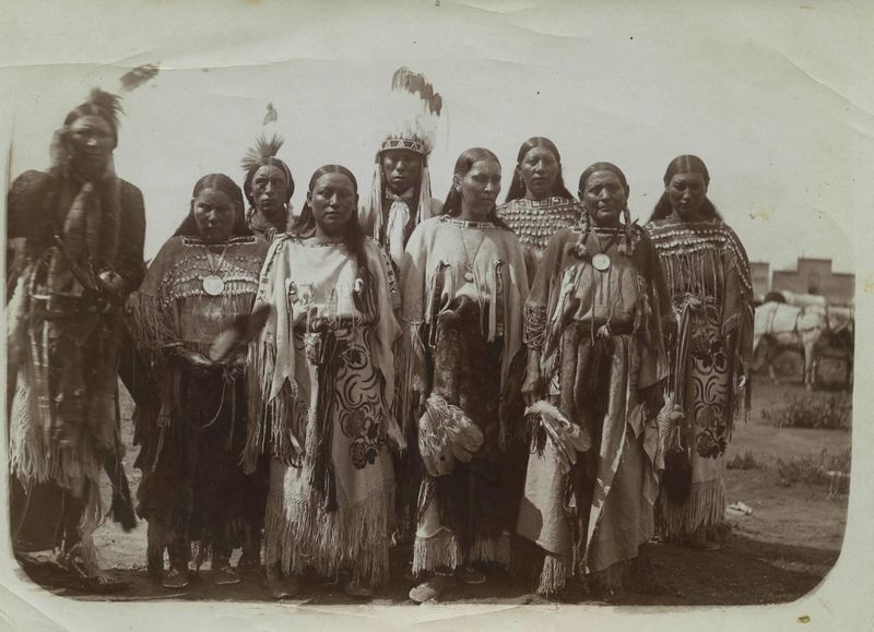 group full of kiowa dancers in full dress Jelena Mihajlovic.jpg