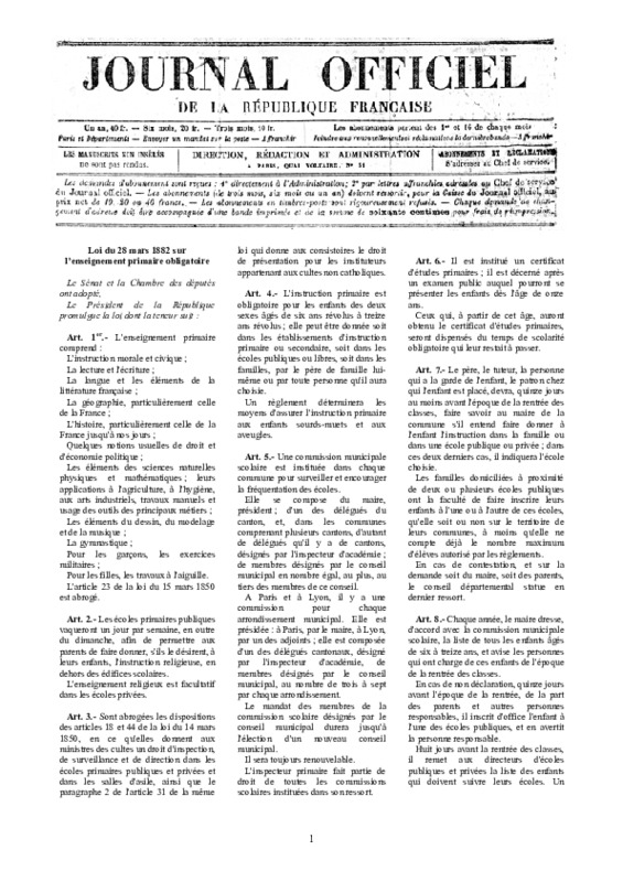 Loi sur l'enseignement primaire obligatoire du 28 mars 1882.pdf